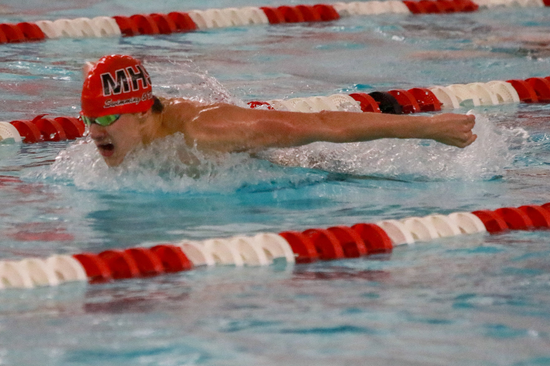 Valparaiso at Munster boys and girls swim meet